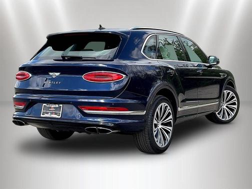 Blue 2021 Bentley Bentayga V8