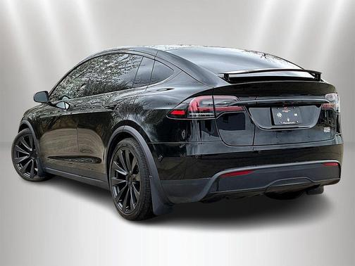 Black 2022 Tesla Model X Plaid