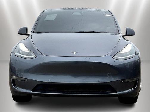 Green 2021 Tesla Model Y Long Range