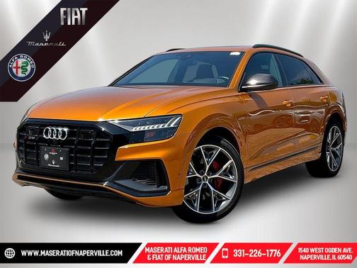 Dragon Orange Metallic 2023 Audi SQ8 4.0T Prestige