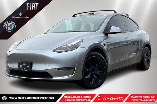 Gray 2024 Tesla Model Y Long Range