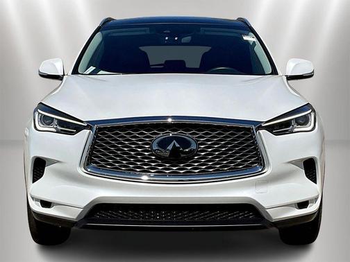 Radiant White 2023 INFINITI QX50 Luxe