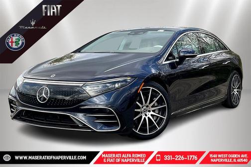 Nautical Blue Metallic 2022 Mercedes-Benz EQS 450+ Base