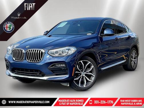Blue 2021 BMW X4 xDrive30i