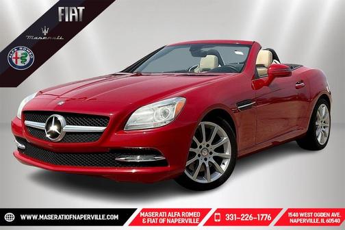 Red 2016 Mercedes-Benz SLK-Class SLK300