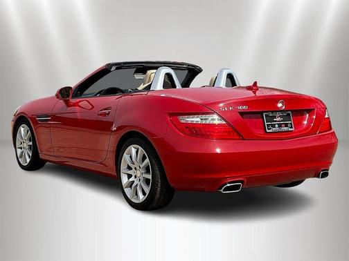 Red 2016 Mercedes-Benz SLK-Class SLK300