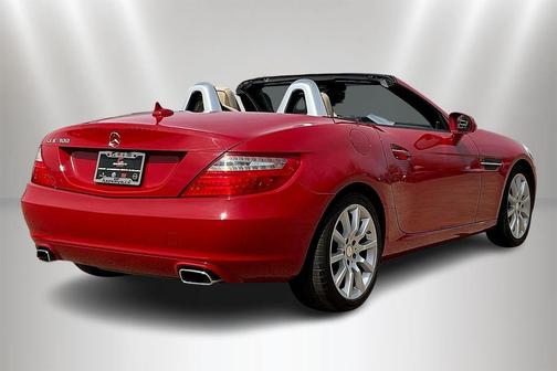 Red 2016 Mercedes-Benz SLK-Class SLK300