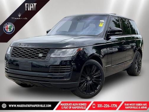 Santorini Black 2022 Land Rover Range Rover HSE Westminster
