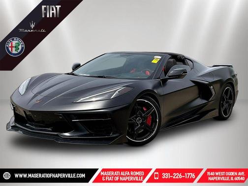 Black 2022 Chevrolet Corvette Stingray w/2LT