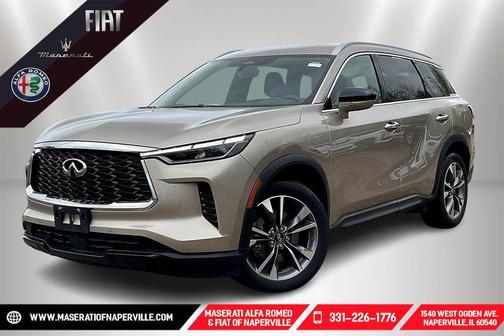 Silver 2023 INFINITI QX60 Luxe