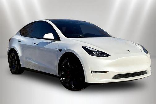 White 2021 Tesla Model Y Performance