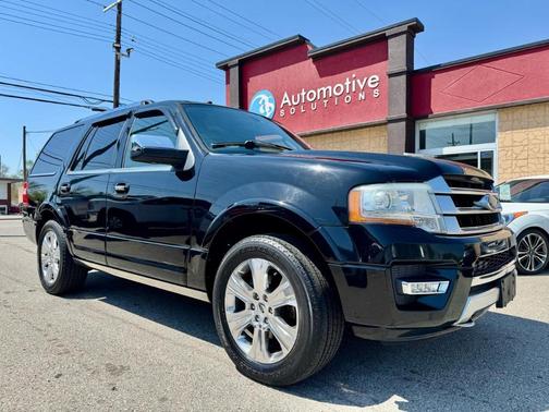 Black 2016 Ford Expedition Platinum