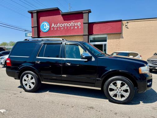 Black 2016 Ford Expedition Platinum