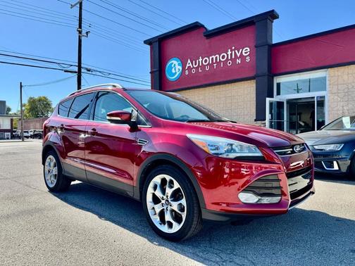 Red 2013 Ford Escape Titanium