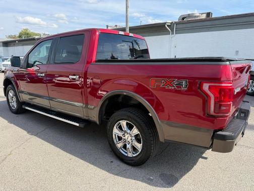 Maroon 2016 Ford F-150 Lariat