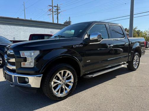 Black 2015 Ford F-150 Lariat