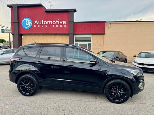 Black 2017 Ford Escape Titanium