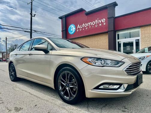 Tan 2018 Ford Fusion S