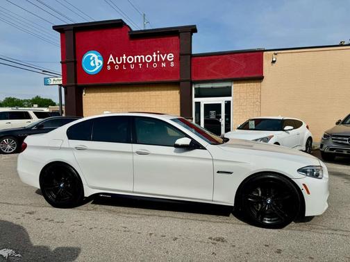 White 2016 BMW 550 i xDrive