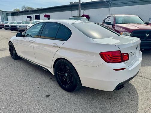 White 2016 BMW 550 i xDrive