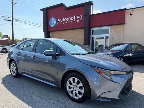 Blue 2021 Toyota Corolla LE