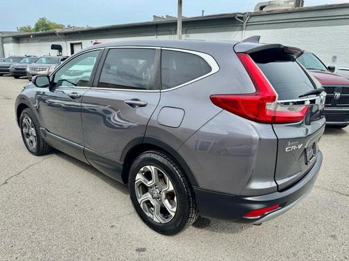 Gray 2017 Honda CR-V EX-L