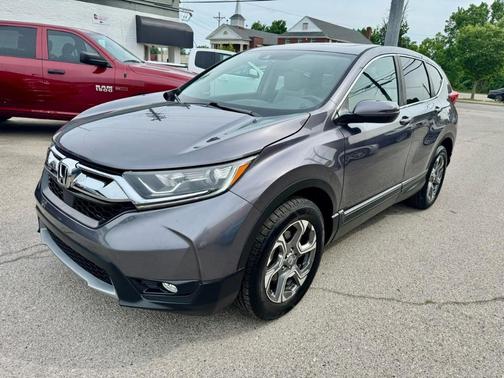 Gray 2017 Honda CR-V EX-L