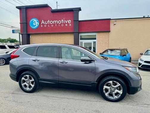 Gray 2017 Honda CR-V EX-L