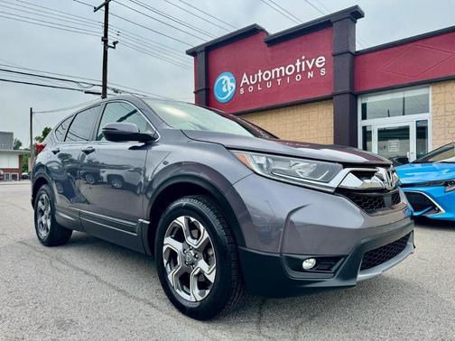 Gray 2017 Honda CR-V EX-L