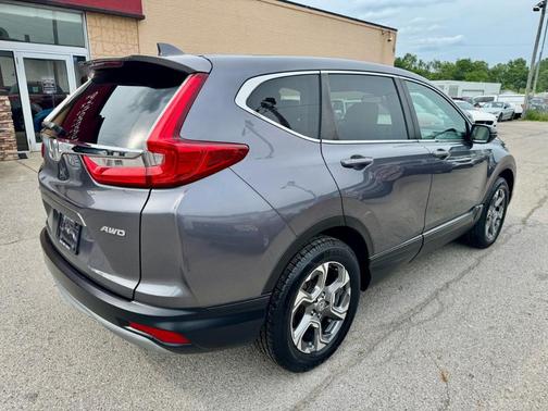 Gray 2017 Honda CR-V EX-L