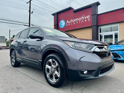 Gray 2017 Honda CR-V EX-L