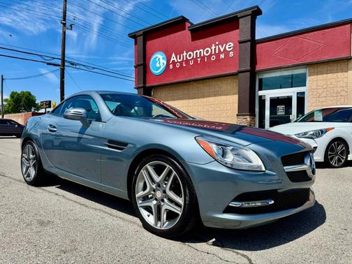 Blue 2013 Mercedes-Benz SLK-Class SLK 250