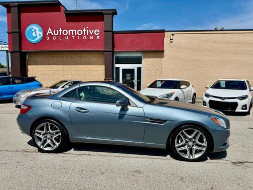 Blue 2013 Mercedes-Benz SLK-Class SLK 250
