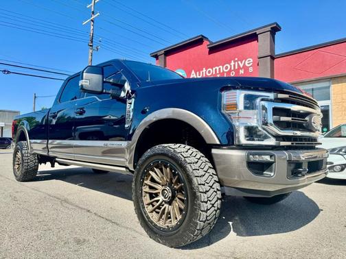 Blue 2021 Ford F-250 King Ranch