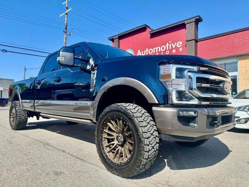 Blue 2021 Ford F-250 King Ranch