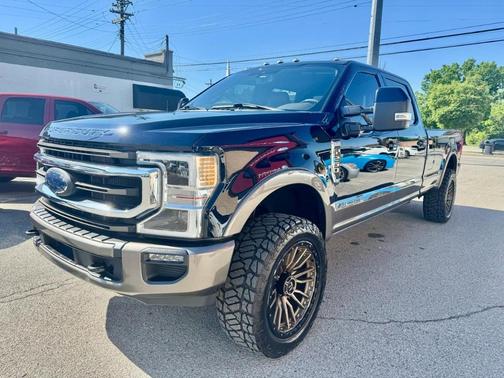 Blue 2021 Ford F-250 King Ranch