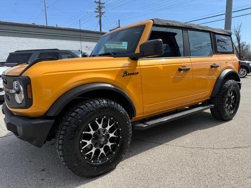 Yellow 2022 Ford Bronco