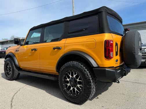 Yellow 2022 Ford Bronco