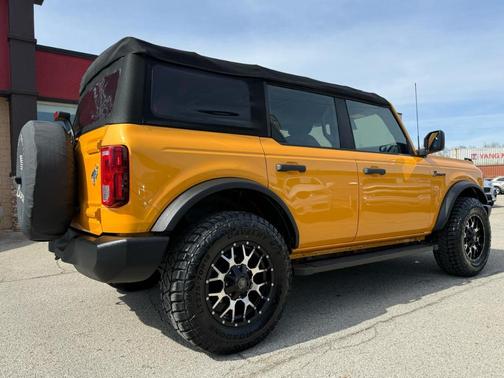 Yellow 2022 Ford Bronco