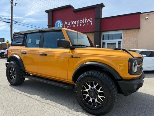 Yellow 2022 Ford Bronco