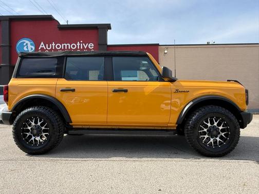 Yellow 2022 Ford Bronco
