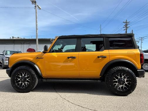 Yellow 2022 Ford Bronco