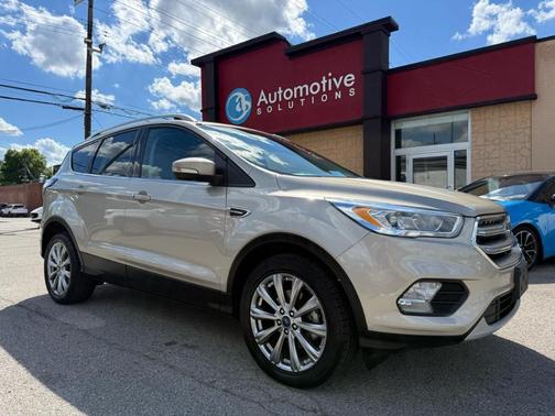 Tan 2017 Ford Escape Titanium