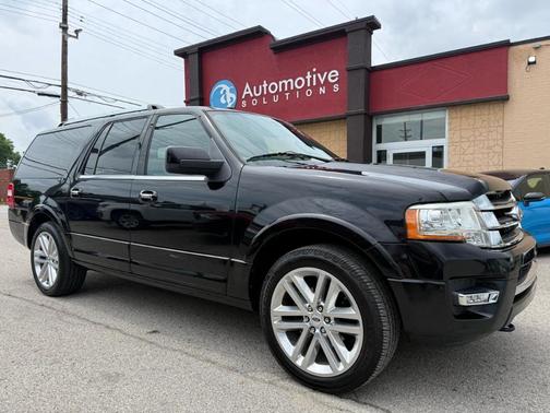 Black 2016 Ford Expedition EL Limited SUV