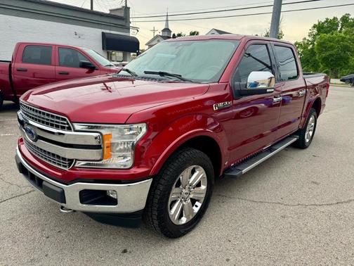 Red 2019 Ford F-150 Lariat