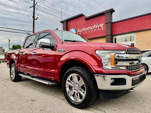 Red 2019 Ford F-150 Lariat