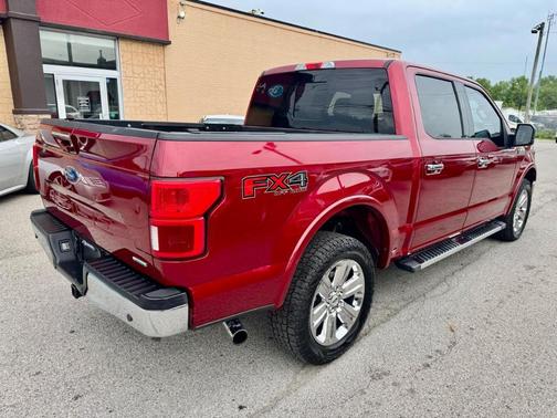 Red 2019 Ford F-150 Lariat