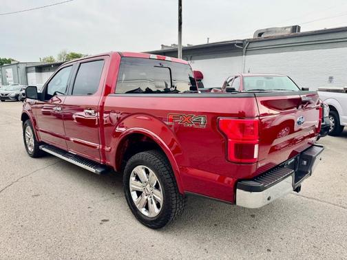 Red 2019 Ford F-150 Lariat