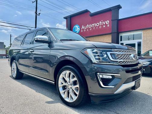 Gray 2019 Ford Expedition Max Platinum