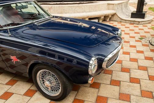 Blue 1971 Volvo 1800
